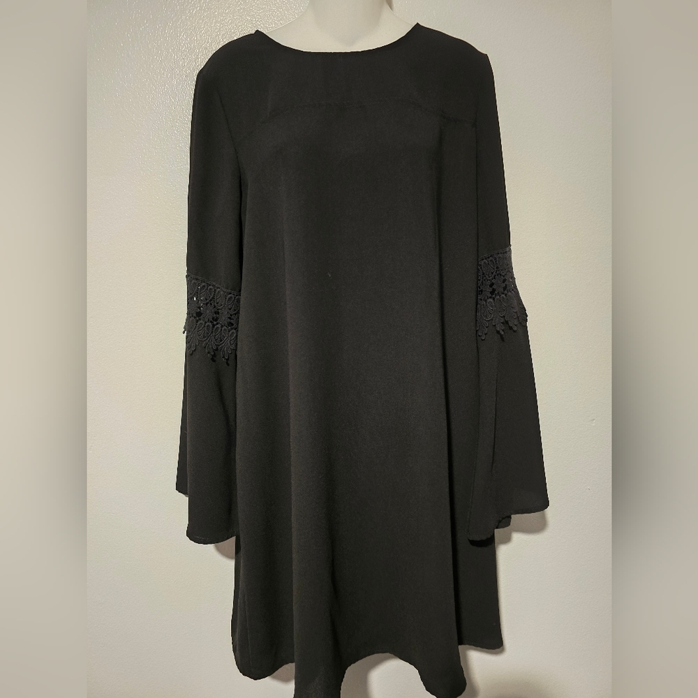 Tacera Black Dress Size S